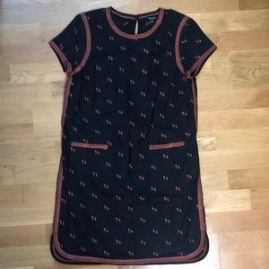 Madewell Embroidered Mini Dress Size S